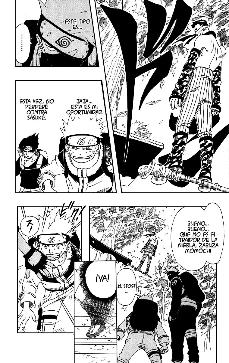 Naruto capítulo 11, página 18