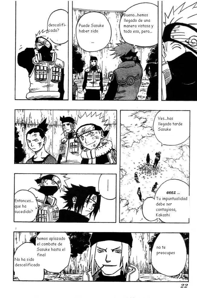 Naruto capítulo 110, página 2