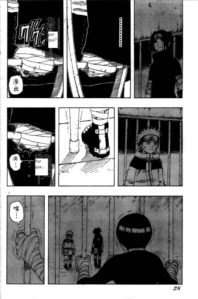 Naruto capítulo 110, página 8