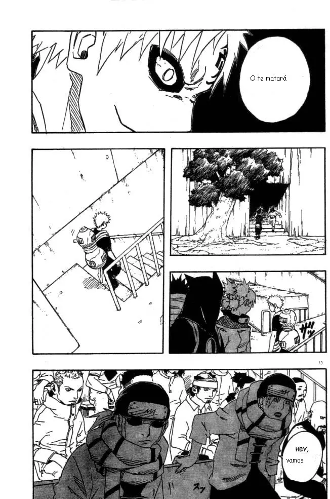Naruto capítulo 110, página 13
