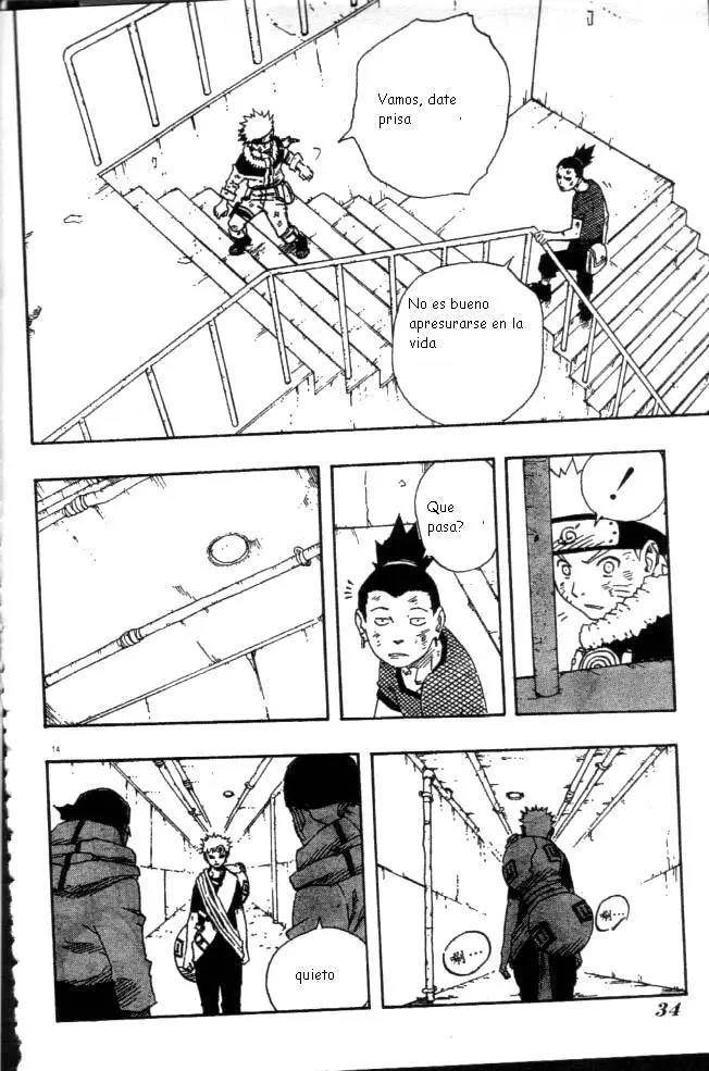 Naruto capítulo 110, página 14