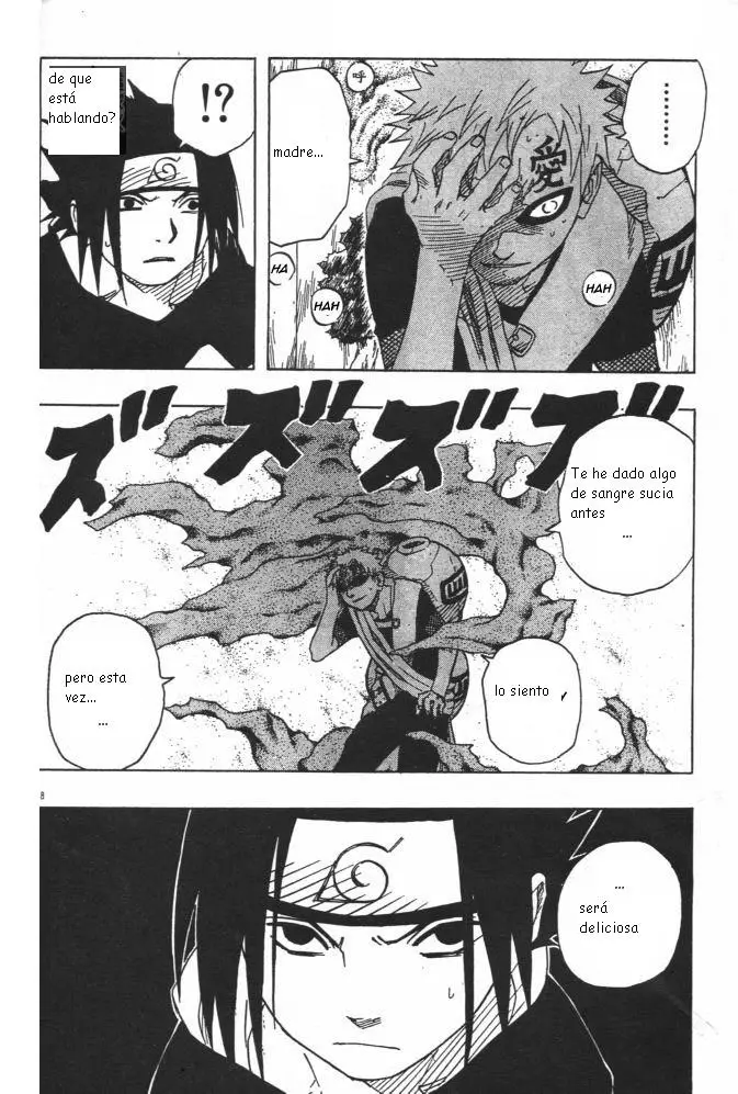 Naruto capítulo 111, página 8