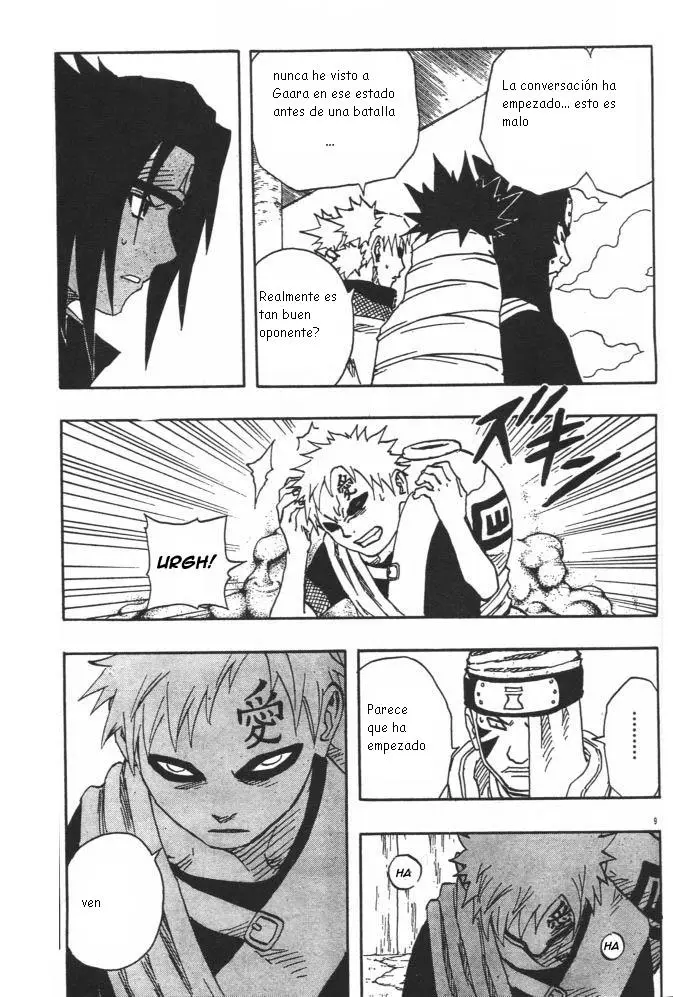 Naruto capítulo 111, página 9