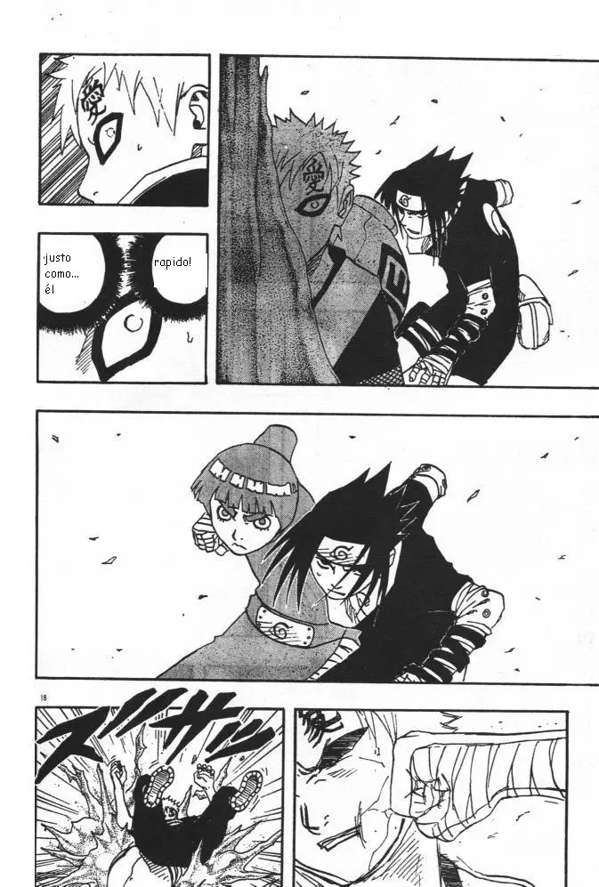 Naruto capítulo 111, página 18