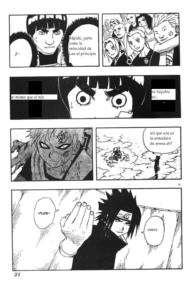 Naruto capítulo 111, página 19
