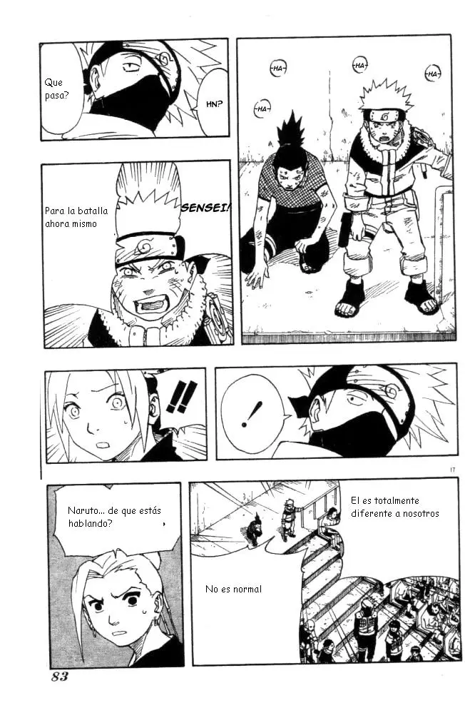 Naruto capítulo 112, página 16