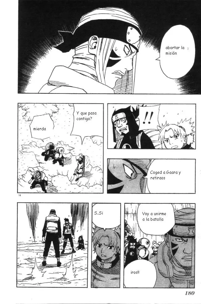 Naruto capítulo 115, página 14