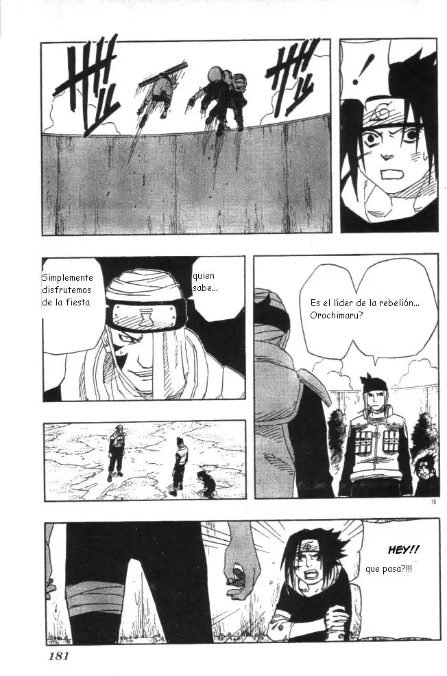 Naruto capítulo 115, página 15