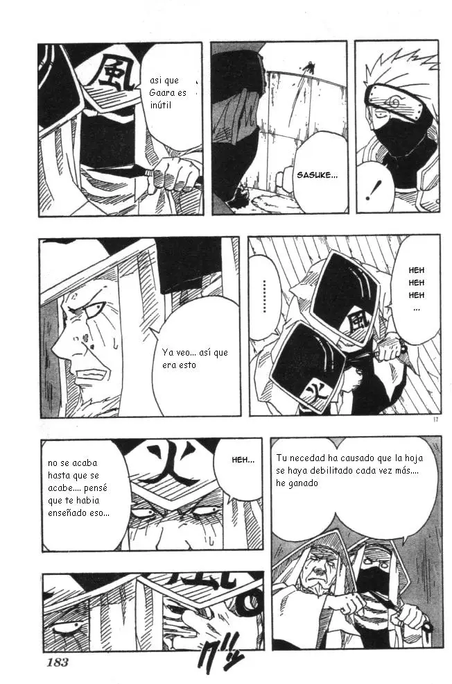 Naruto capítulo 115, página 17