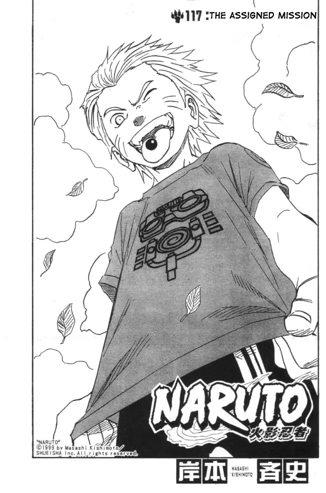 Naruto capítulo 117, página 1