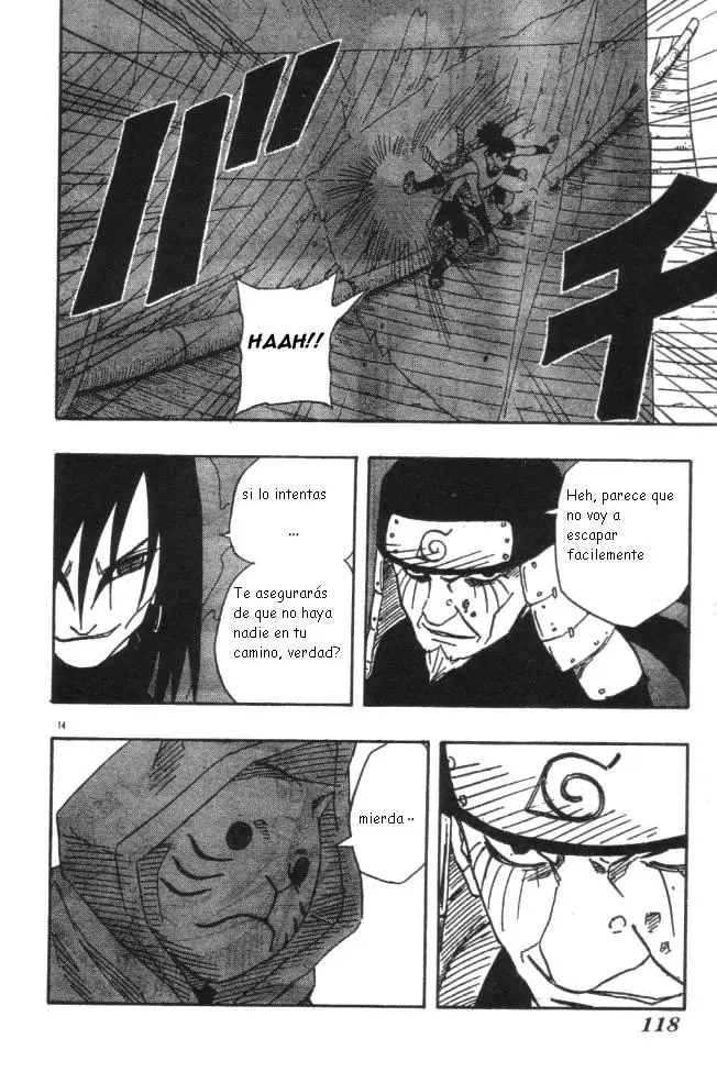 Naruto capítulo 117, página 14