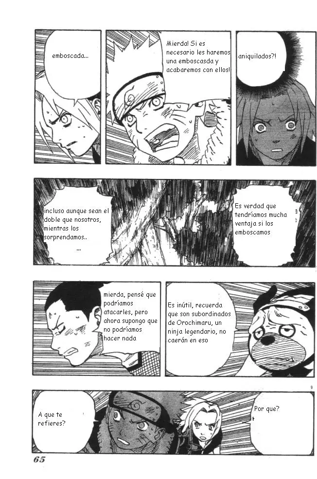 Naruto capítulo 118, página 9