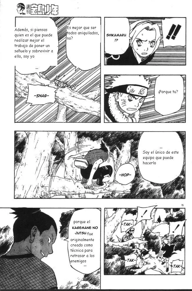 Naruto capítulo 118, página 15