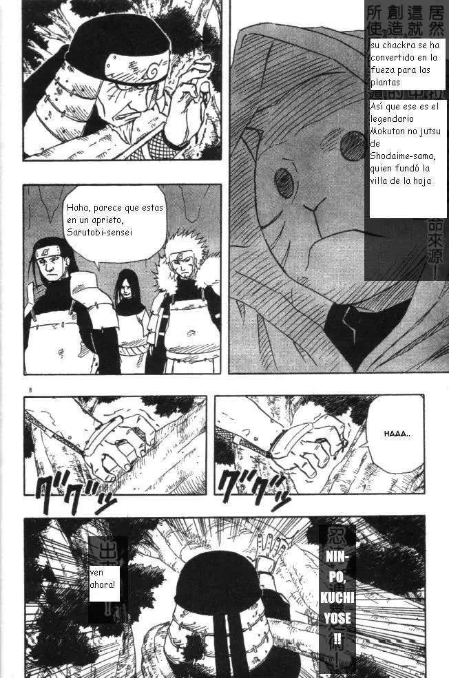 Naruto capítulo 120, página 8