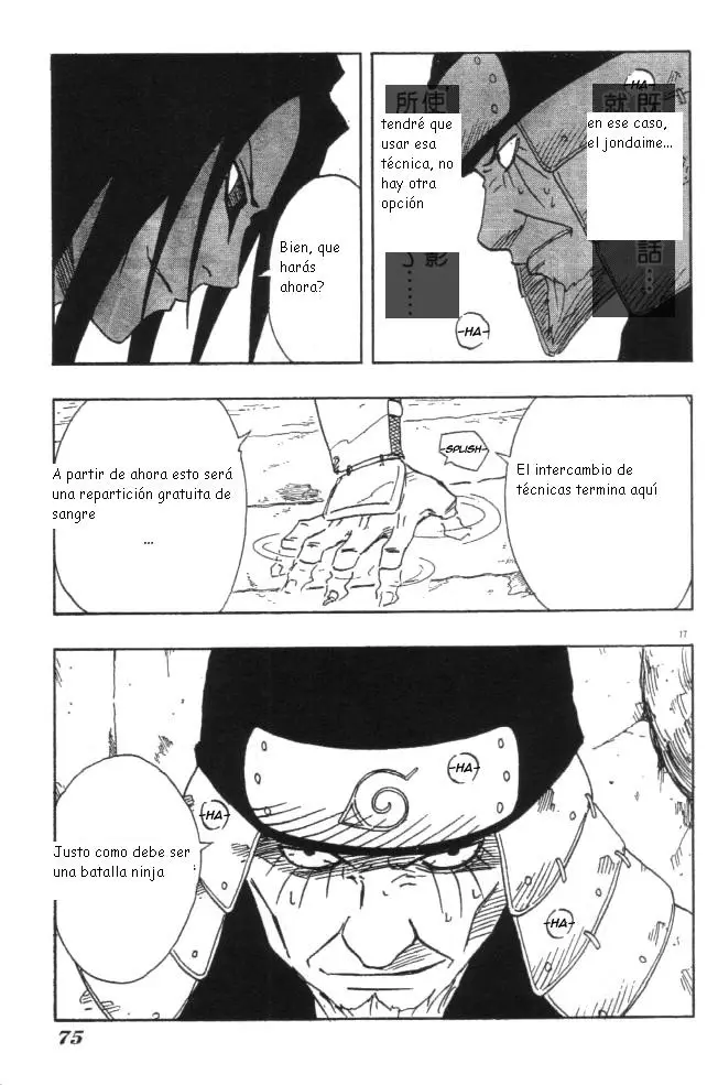 Naruto capítulo 120, página 17