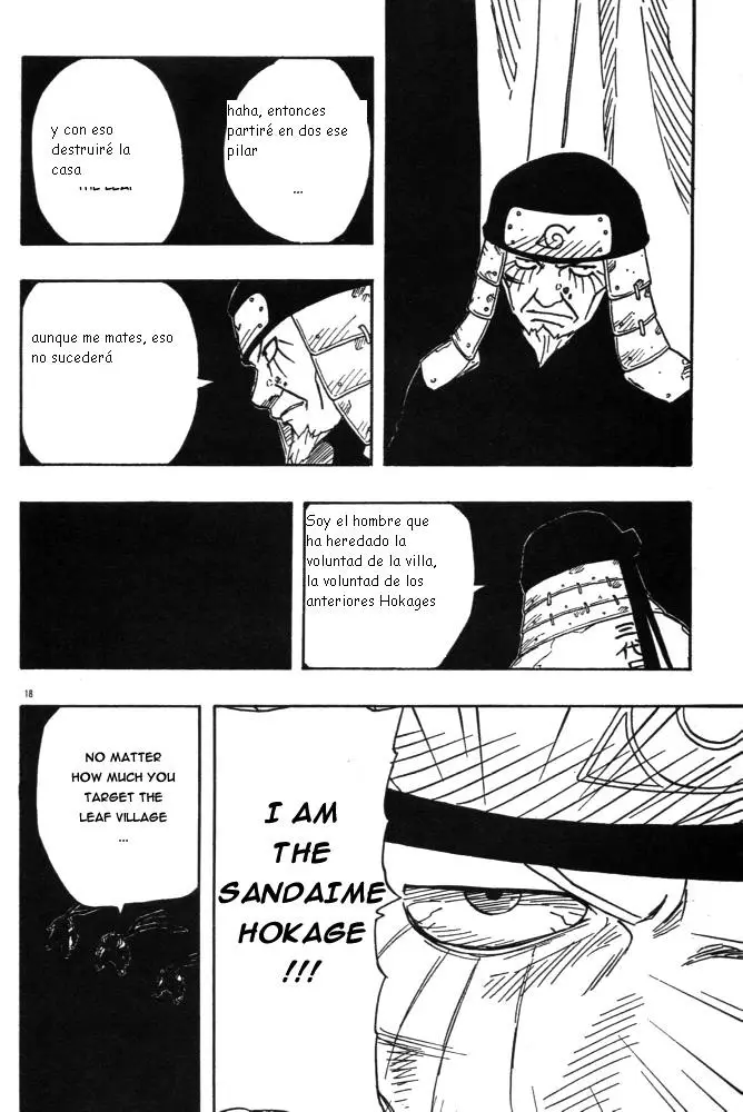 Naruto capítulo 122, página 18