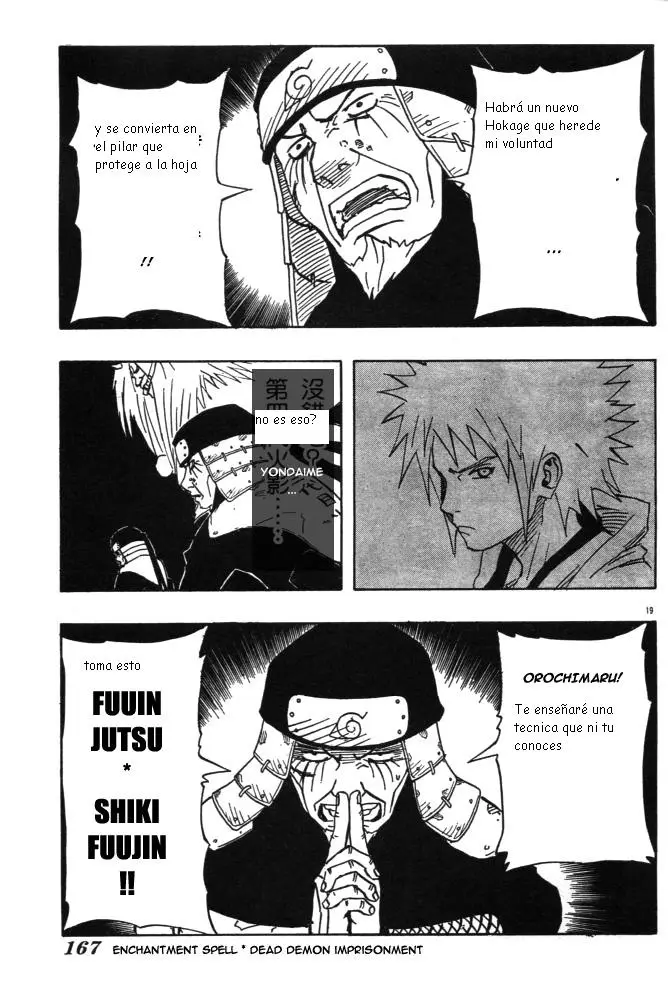 Naruto capítulo 122, página 19