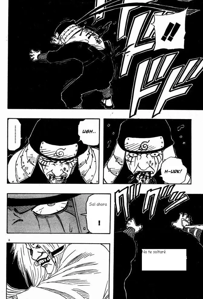 Naruto capítulo 123, página 8