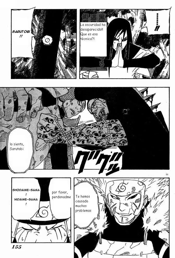 Naruto capítulo 123, página 11