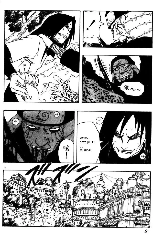 Naruto capítulo 124, página 8