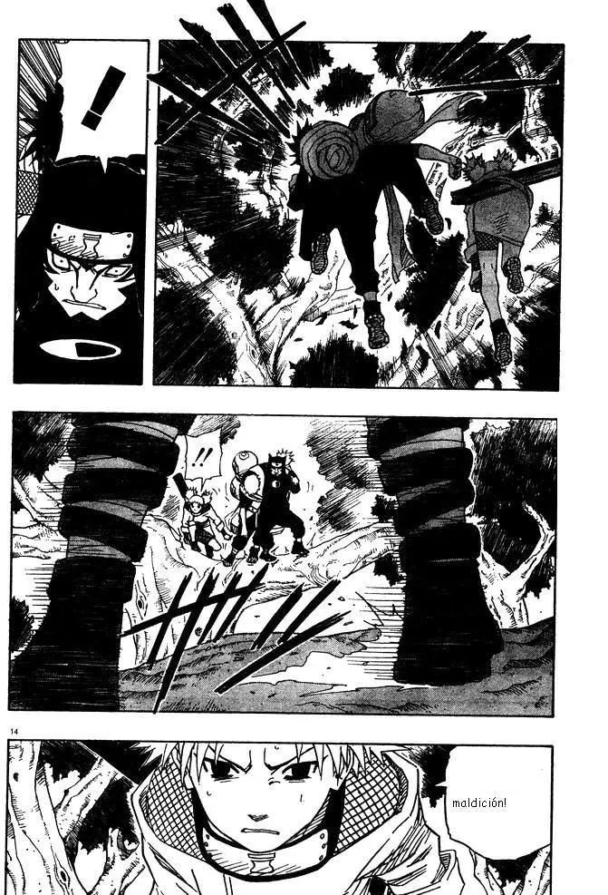 Naruto capítulo 124, página 14