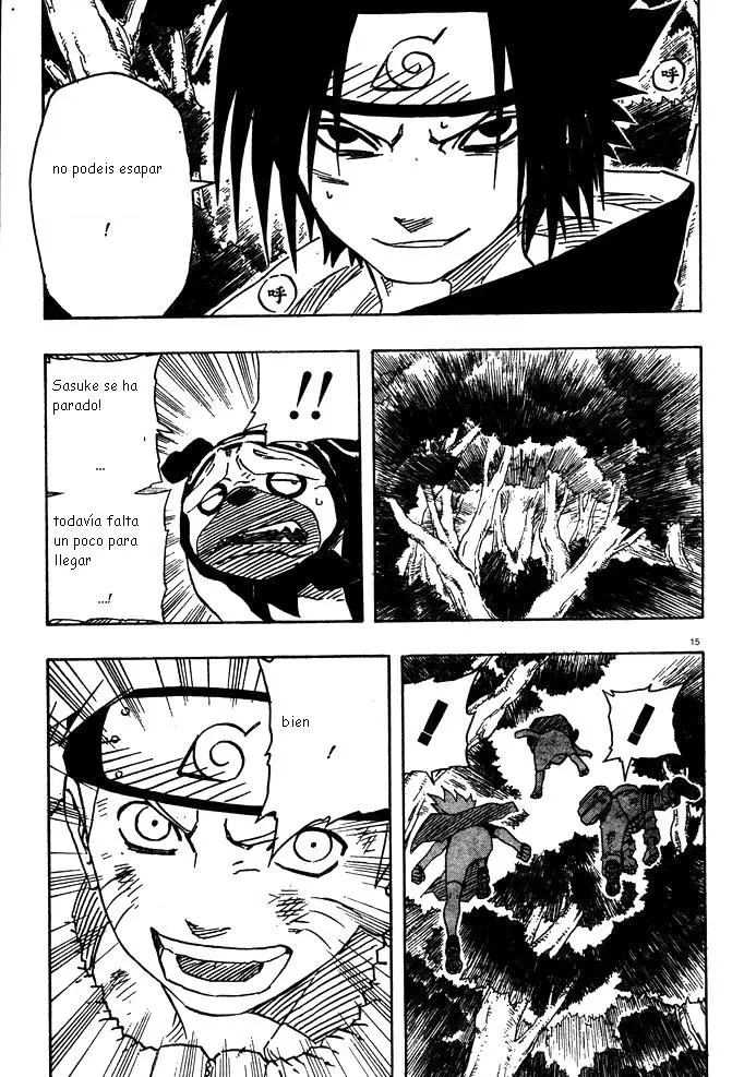 Naruto capítulo 124, página 15