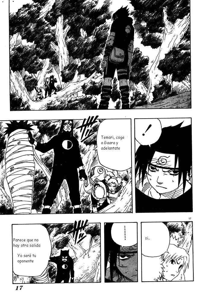 Naruto capítulo 124, página 17