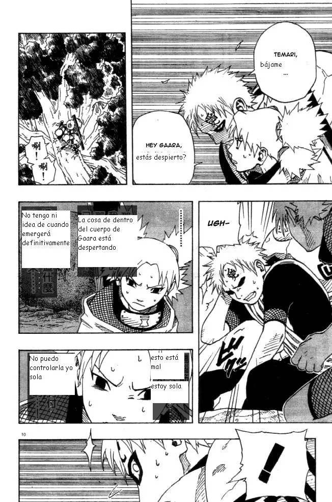 Naruto capítulo 125, página 10