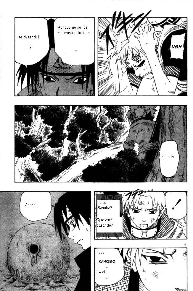Naruto capítulo 125, página 13