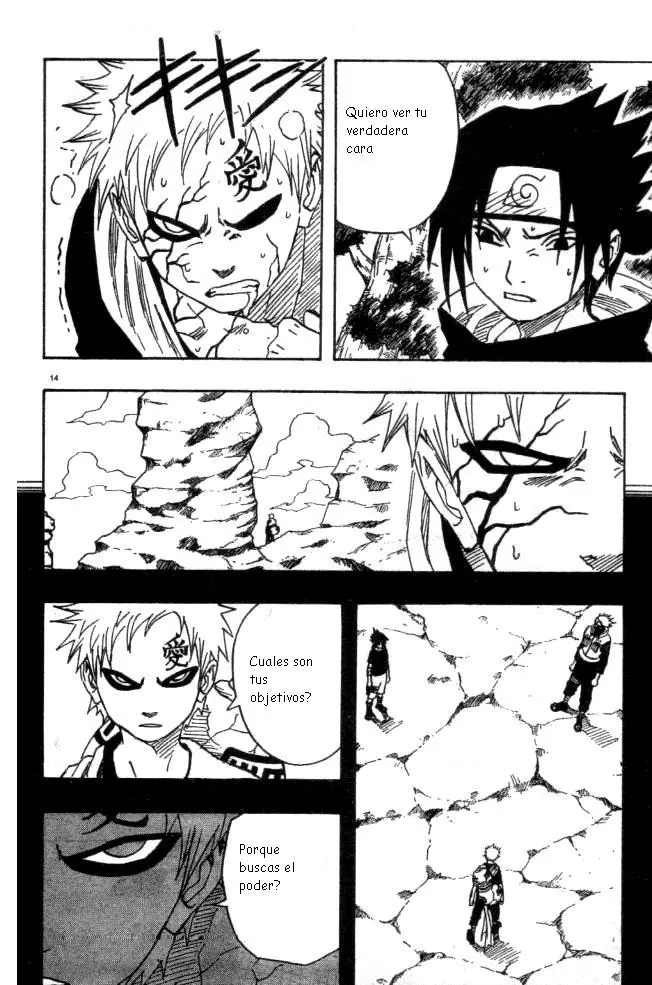 Naruto capítulo 125, página 14