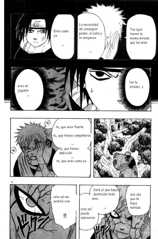 Naruto capítulo 125, página 16