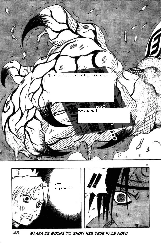 Naruto capítulo 125, página 19