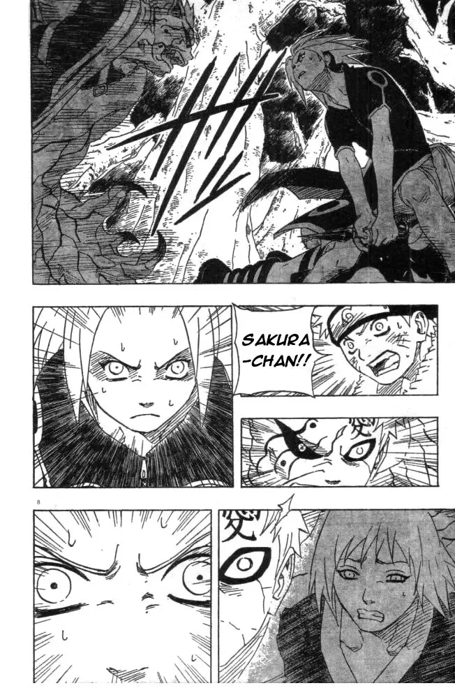 Naruto capítulo 129, página 8
