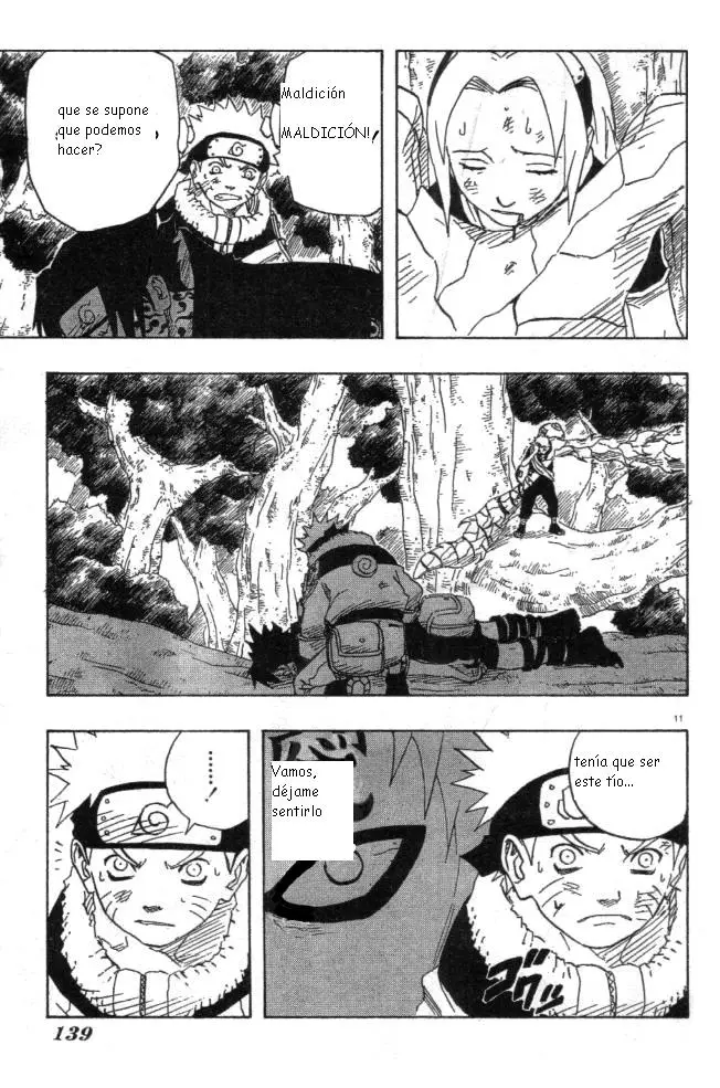 Naruto capítulo 129, página 11