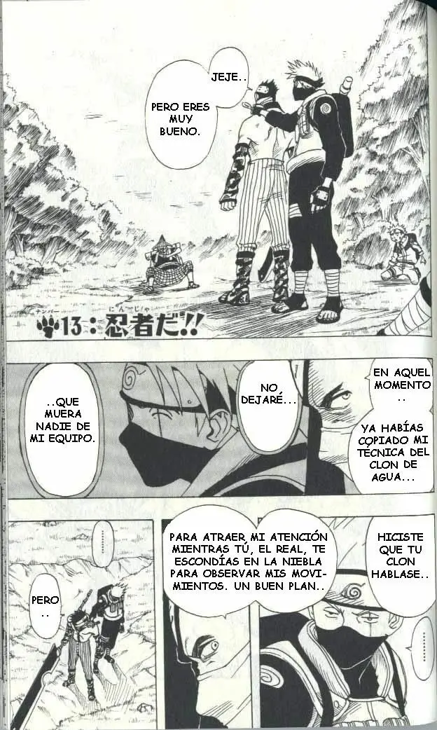 Naruto capítulo 13, página 1