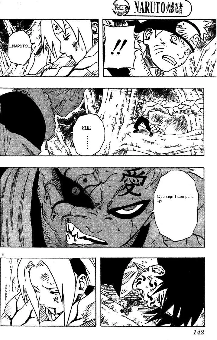 Naruto capítulo 131, página 14