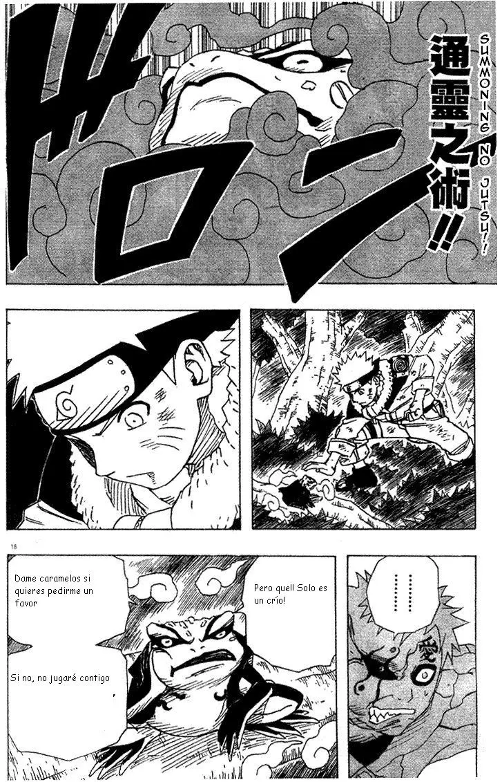 Naruto capítulo 131, página 18