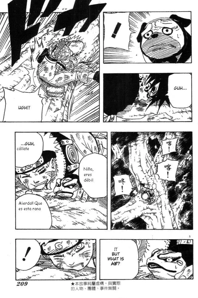 Naruto capítulo 132, página 5