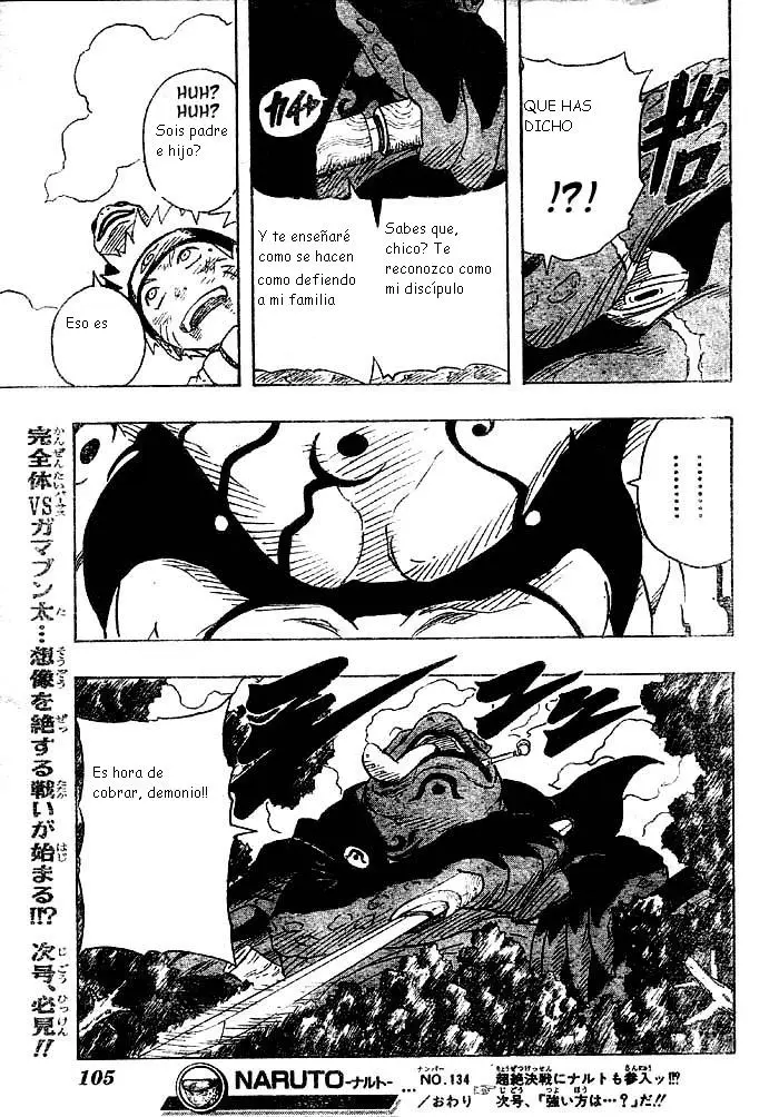 Naruto capítulo 134, página 19