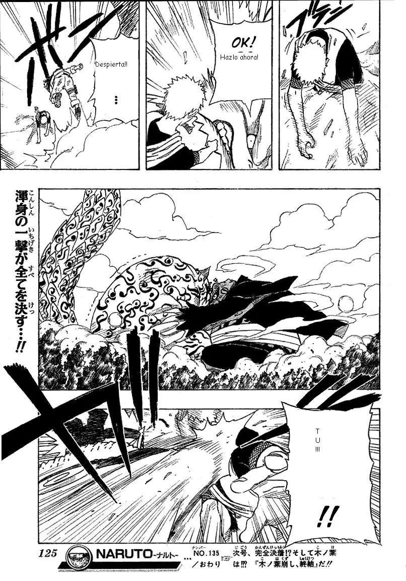 Naruto capítulo 135, página 18