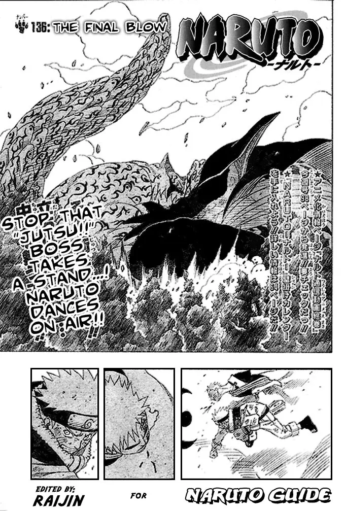 Naruto capítulo 136, página 1
