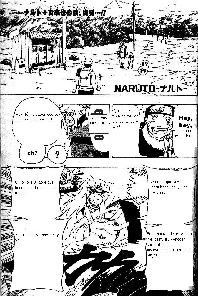 Naruto capítulo 144, página 1