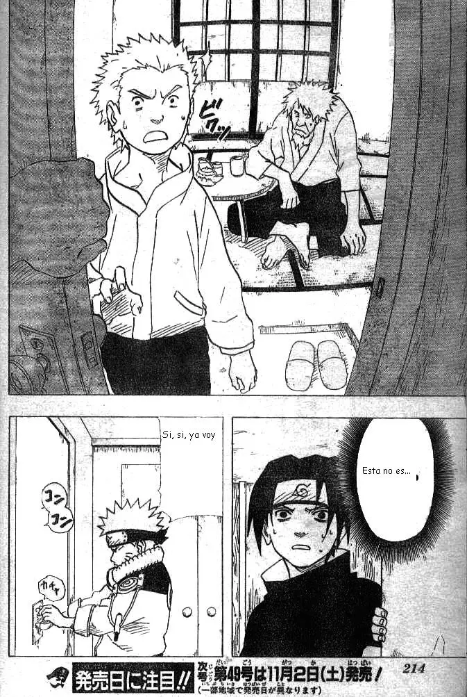 Naruto capítulo 144, página 18