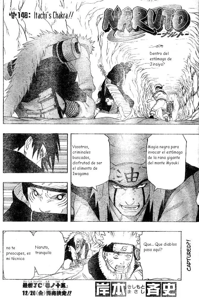 Naruto capítulo 148, página 2