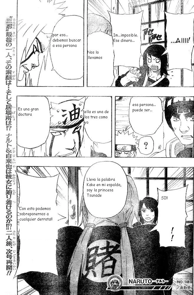 Naruto capítulo 148, página 19