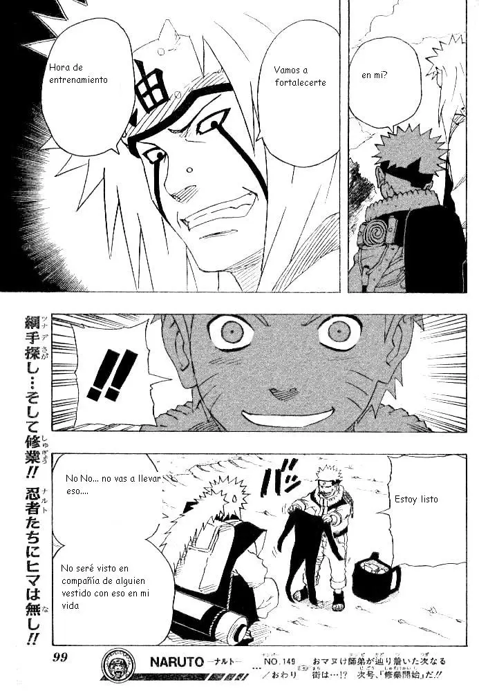 Naruto capítulo 149, página 19