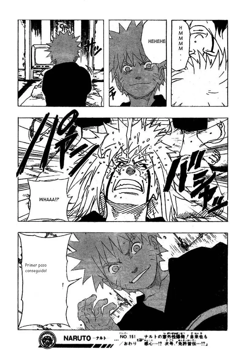 Naruto capítulo 151, página 17