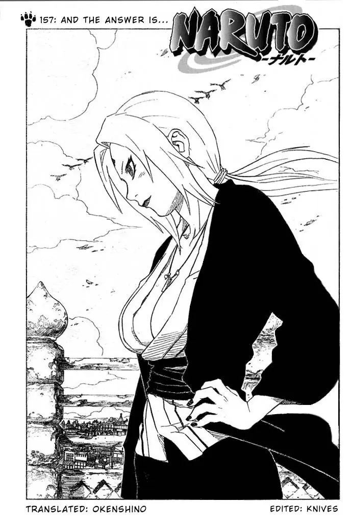 Naruto capítulo 157, página 1