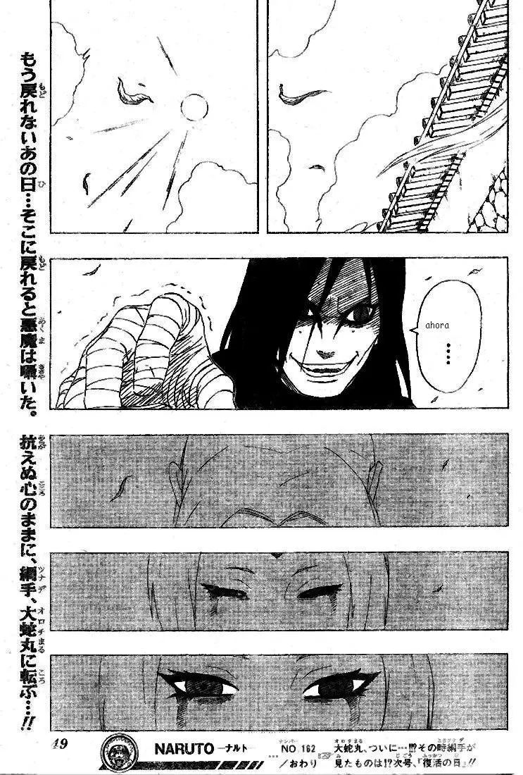 Naruto capítulo 162, página 18