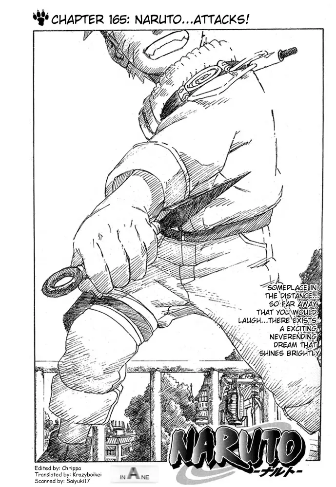 Naruto capítulo 165, página 1